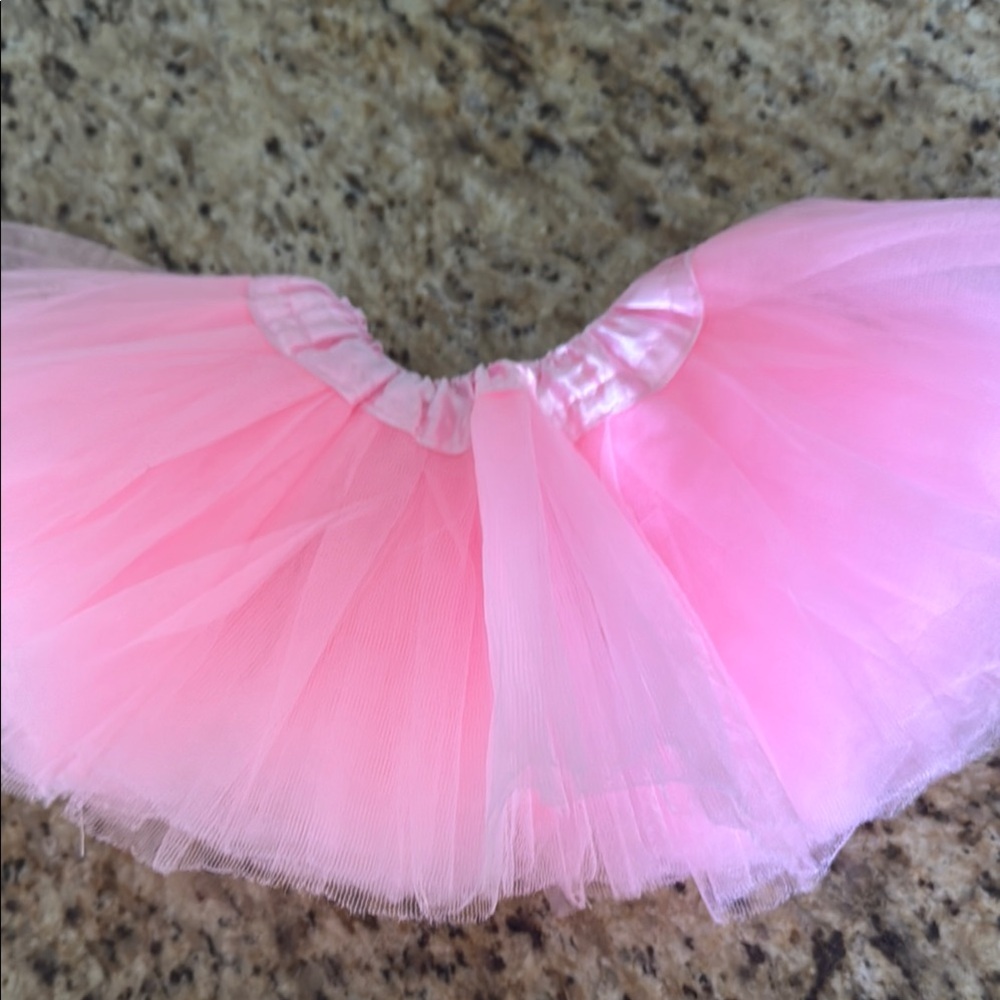 Pink tutu little girls 12 month